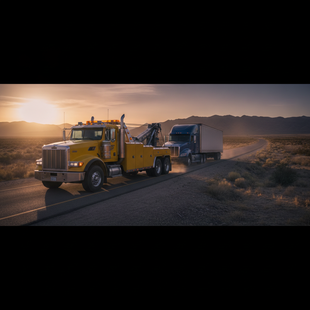 heavy duty towing - no faces and text